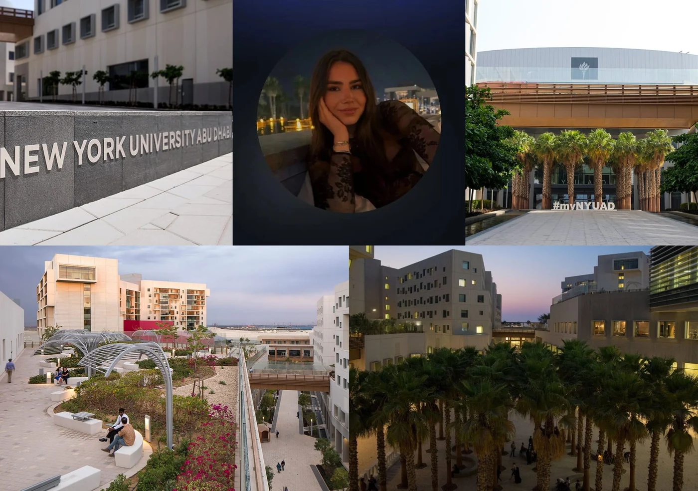 Interiorul campusului din Abu Dhabi al New York University 