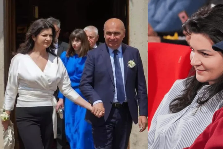Iubita lui Ilie Bolojan a atras toate privirile în nordul Capitalei. A ales o ținută simplă pentru o cină importantă