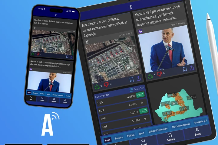 Cel mai bun mod de a sta la curent cu știrile din presă: descoperă aplicația mobilă Actualitate.net, acum într-un format optimizat!