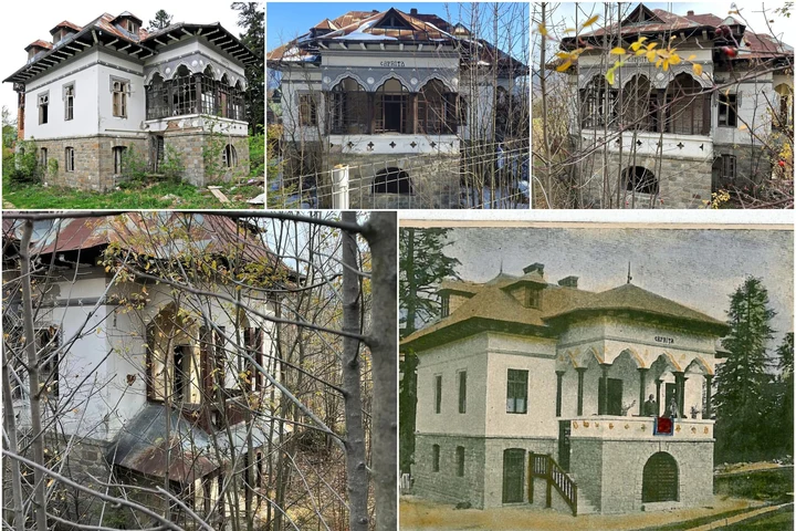 Imagini dezolante cu Vila Căprița din Sinaia, locul în care își petreceau seratele George Enescu sau chiar și Regina Maria. S-a ales praful de clădirea istorică