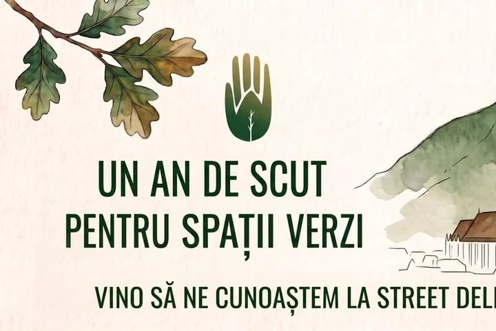 SCUT pentru Spații Verzi îi cheamă pe brașoveni la discuții, la Street Delivery. Parcarea din Parcul Central, tăierile arborilor și mașinile de pe Tâmpa, printre temele puse pe masă