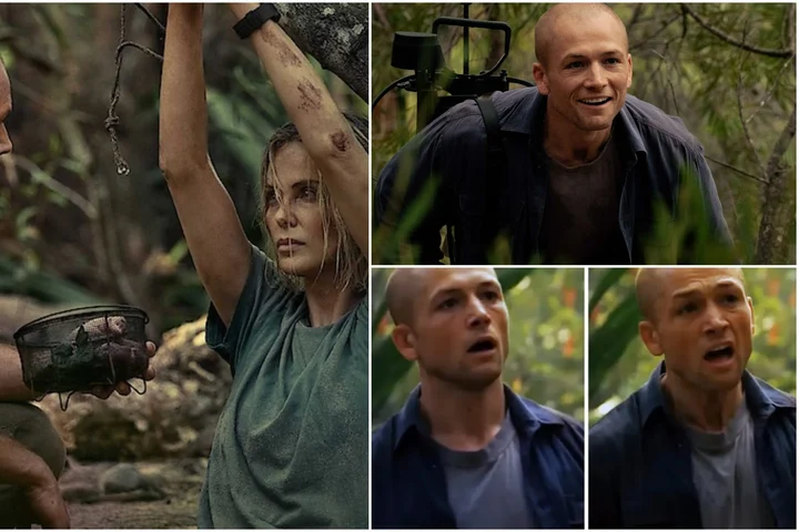 Cum a ajuns criminalul din APEX să fie idolul internetului. Scena virală cu Taron Egerton a devenit MEM pe internet. Milioane de oameni o copiază