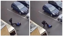 Filmare șocantă cu un adolescent de 15 ani din Brașov în timp ce agresează o femeie pe stradă: „Sunt foarte multe plângeri împotriva lui, dar nu se iau măsuri!”