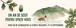 SCUT pentru Spații Verzi îi cheamă pe brașoveni la discuții, la Street Delivery. Parcarea din Parcul Central, tăierile arborilor și mașinile de pe Tâmpa, printre temele puse pe masă