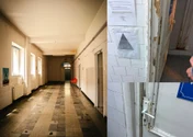 Imagini deplorabile din pavilionul unde Fundația Metropolis renovează din donații o secție de Oncologie pe care statul nu a reușit să o modernizeze. Aici sunt tratați bolnavii de cancer