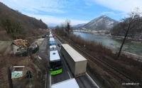 Autostrăzile A1 schimbă harta comerțului rutier. DN 68A Deva–Lugoj și Valea Oltului riscă să piardă afacerile crescute din traficul intens