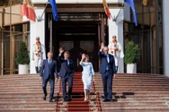 Macron, Merz, Tusk și Maia Sandu, spectacol la Chișinău pentru aderarea Republicii Moldova la UE:„ Europa va fi mai puternică alături de Republica Moldova”
