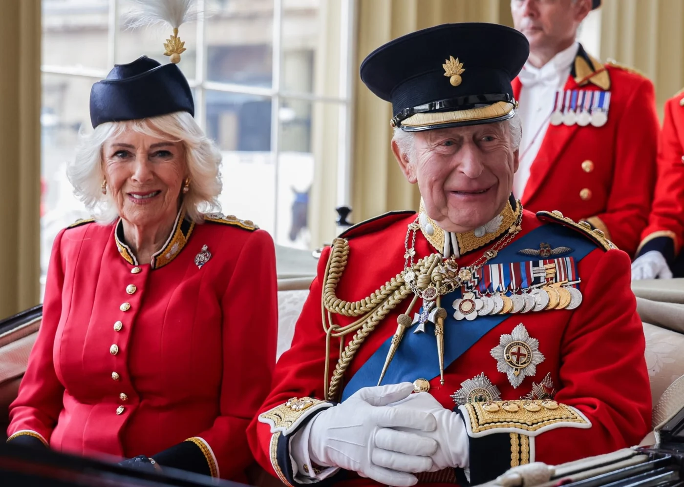 Regele Charles și soția sa, Camilla