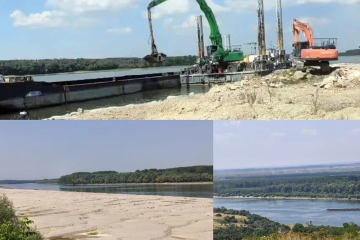 38,6 milioane de euro pentru Canalul Bala. Au rămas doar bolovanii de pe marginea malului
