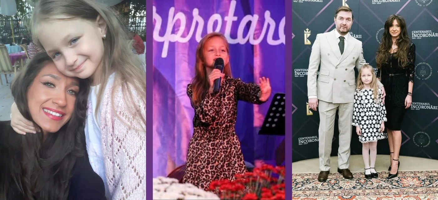 Anastasia Artene are doar 9 ani, însă vocea ei este inegalabilă pentru un copil de vârsta pe care o are. Foto: colaj Actualitate.net