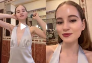 Irina Columbeanu, pe TikTok înainte să apară la Măruță: „Îmi este puțin frică”
