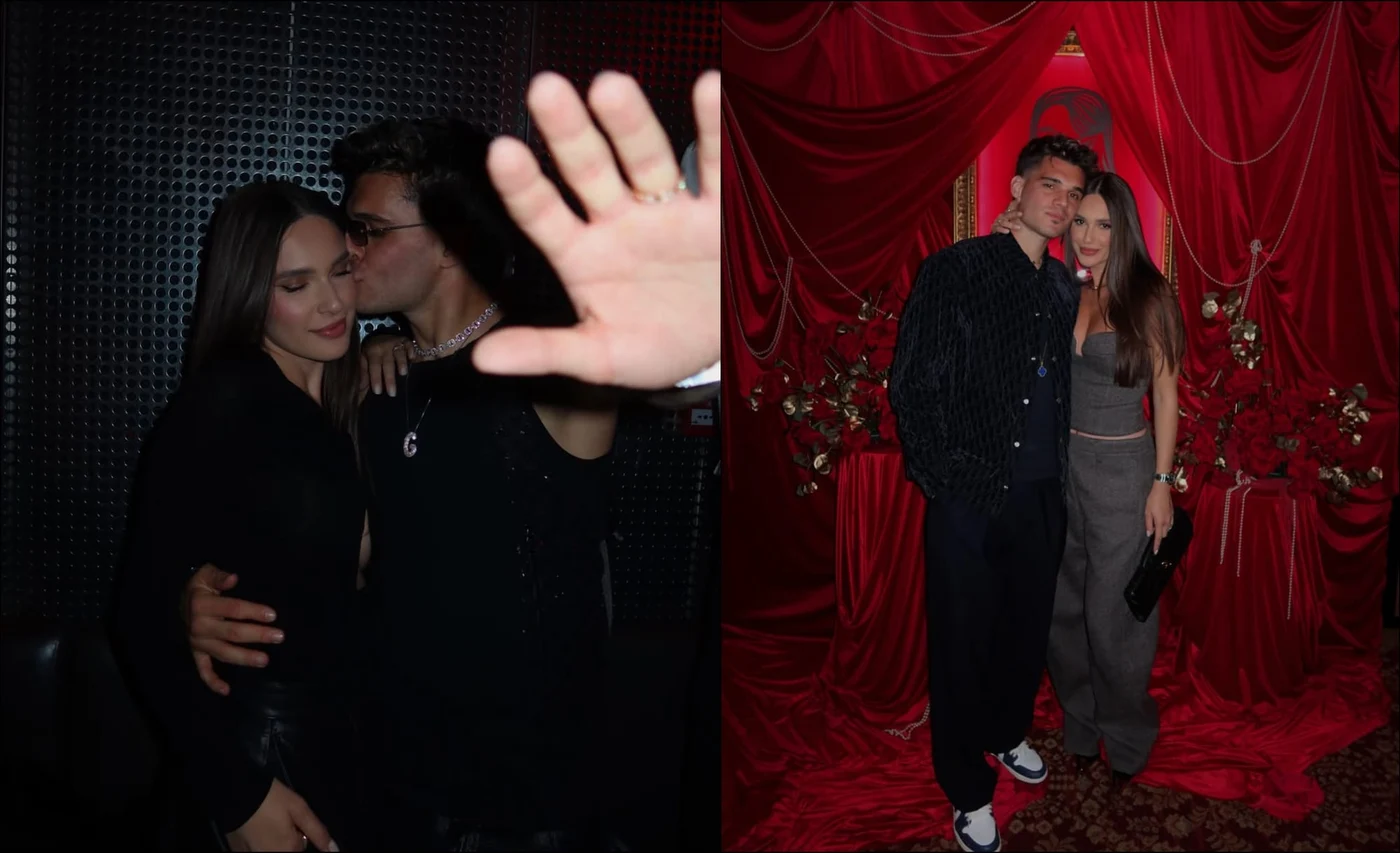 Elena și Ianis Hagi formează un cuplu ... iubăreț