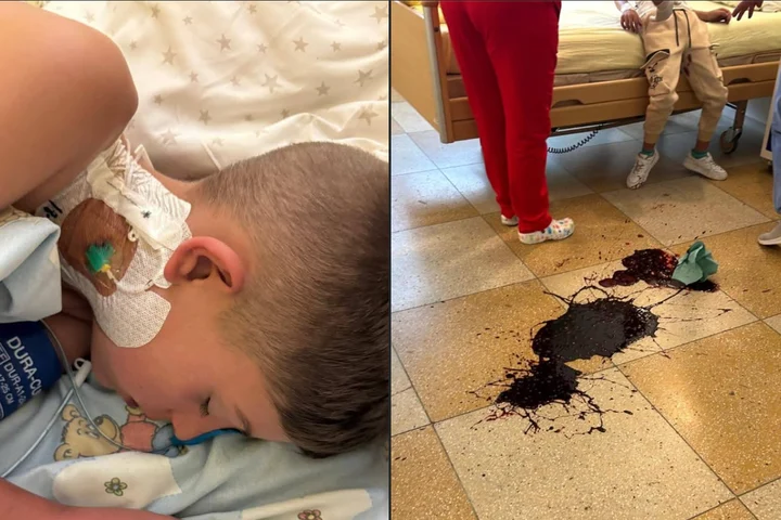 Eduard, un copil de 10 ani, crescut de bunici și abandonat de părinți, luptă pentru viață! A vomitat sânge și are nevoie de o operație urgentă la inimă. AJUTĂ ȘI TU!