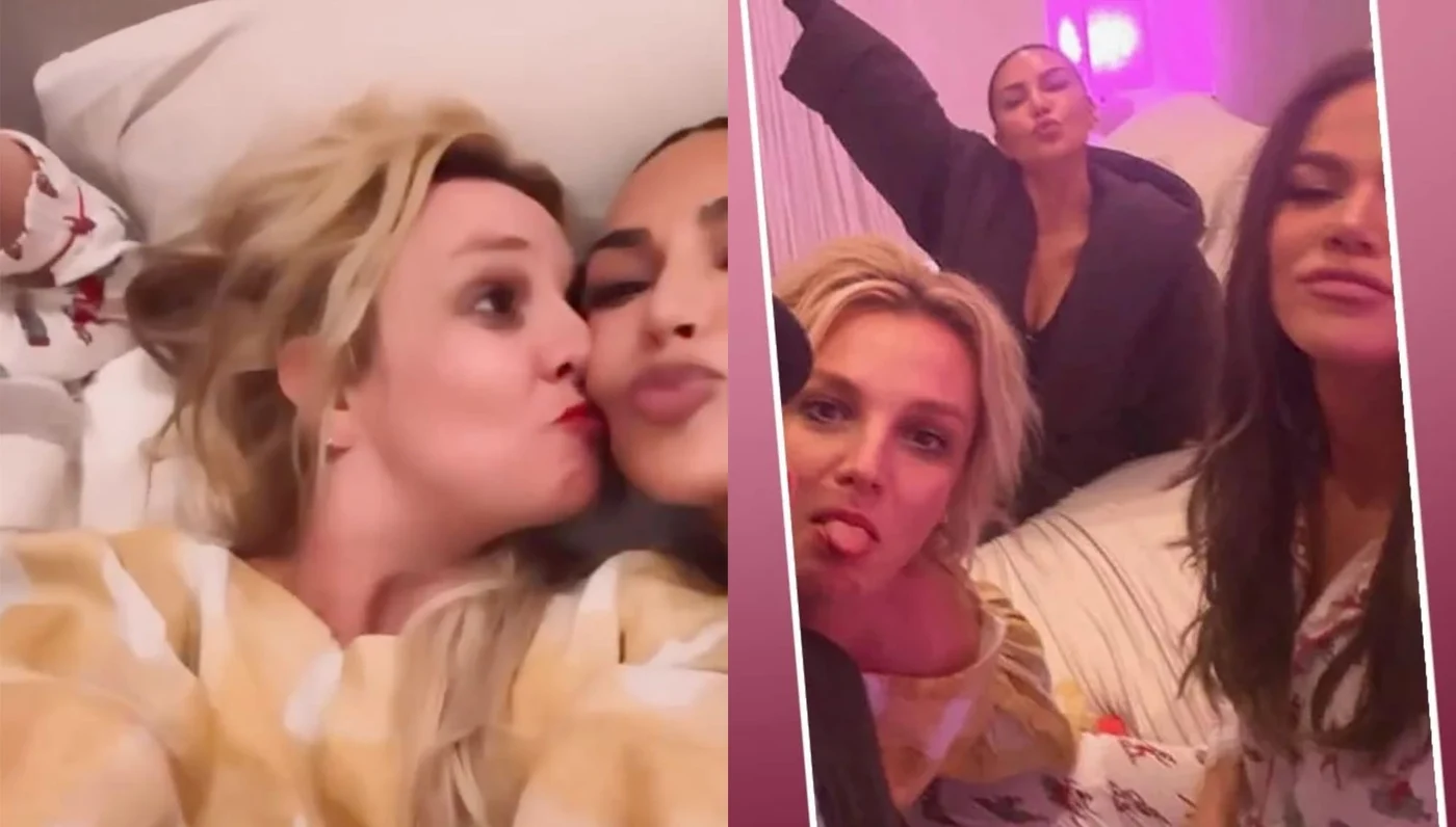 Britney Spears, alături de surorile Kardashian