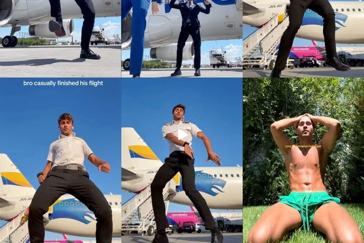 Cine este Alberto, stewardul român care a cucerit TikTok-ul cu dansurile filmate înainte de zboruri. Milioane de oameni îi urmăresc videoclipurile din aeroport