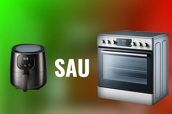 AIR FRYER vs Cuptor Electric: Adevărul despre cele două aparate de gătit