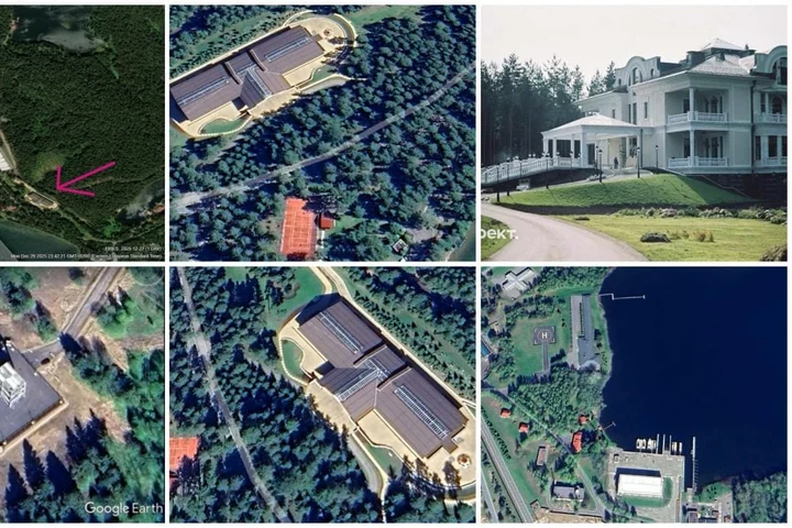 Superbul domeniu unde se află reședința lui Vladimir Putin este flancat cu brazi înalți. Palatul din Valdai este înconjurat de multă verdeață și se numără printre cele mai păzite locuri din Rusia