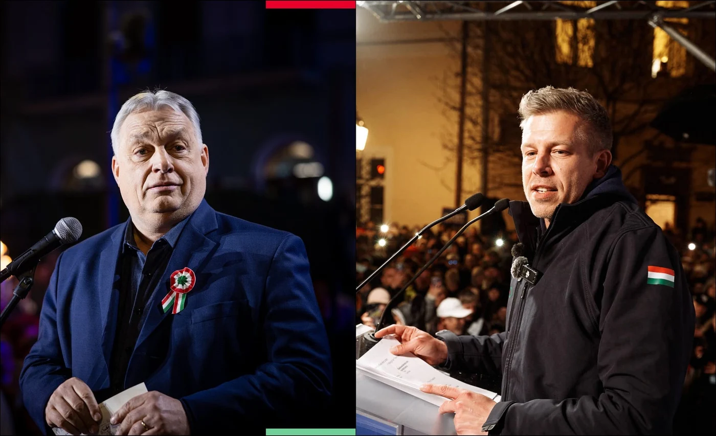 Viktor Orbán și Peter Magyar