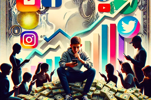 Studiu Harvard: Rețelele social media obțin miliarde de dolari anual, doar în SUA, de pe urma copiilor
