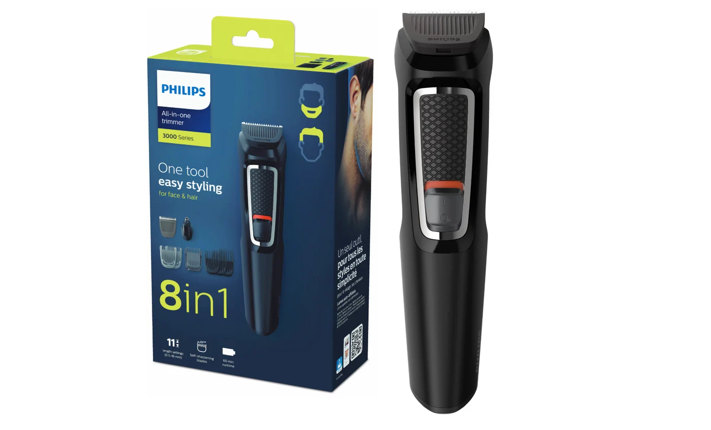 Aparat de tuns barba si parul 8 in 1 PHILIPS MG3730/15 ⭐⭐⭐⭐⭐