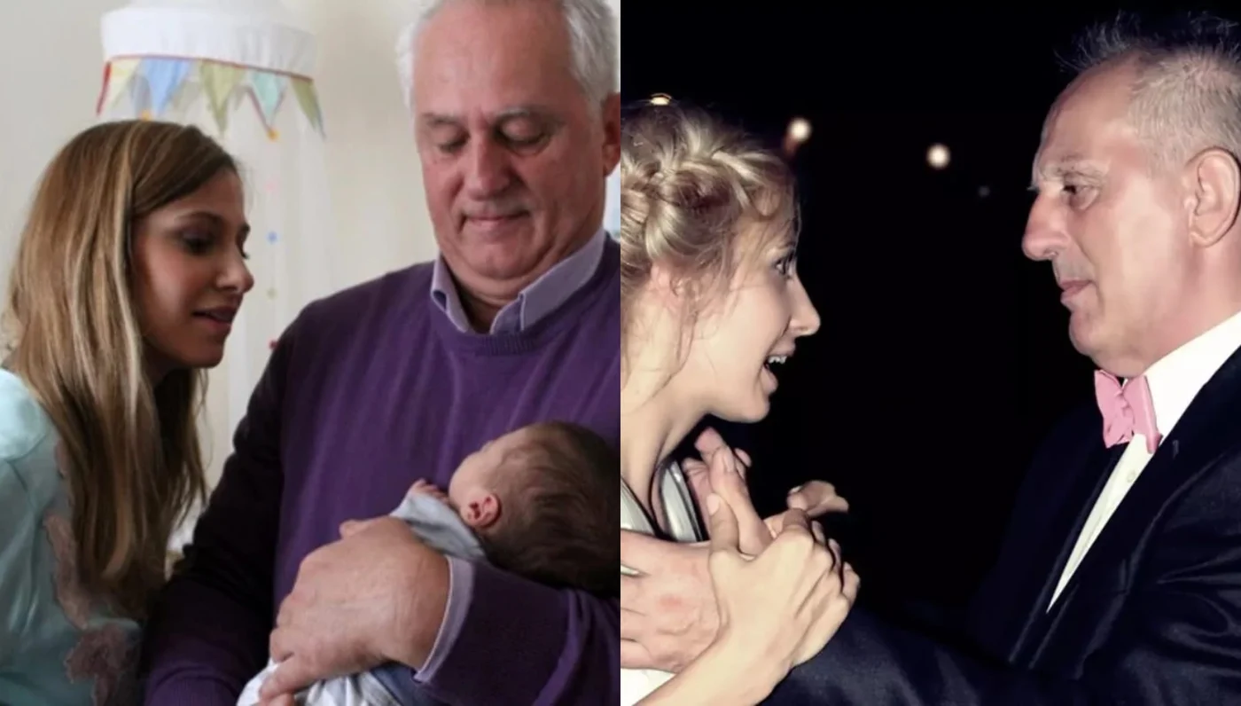 Dana Rogoz, alături de tatăl ei, în cele mai importante momente din viața ei. Nunta și nașterea primului copil