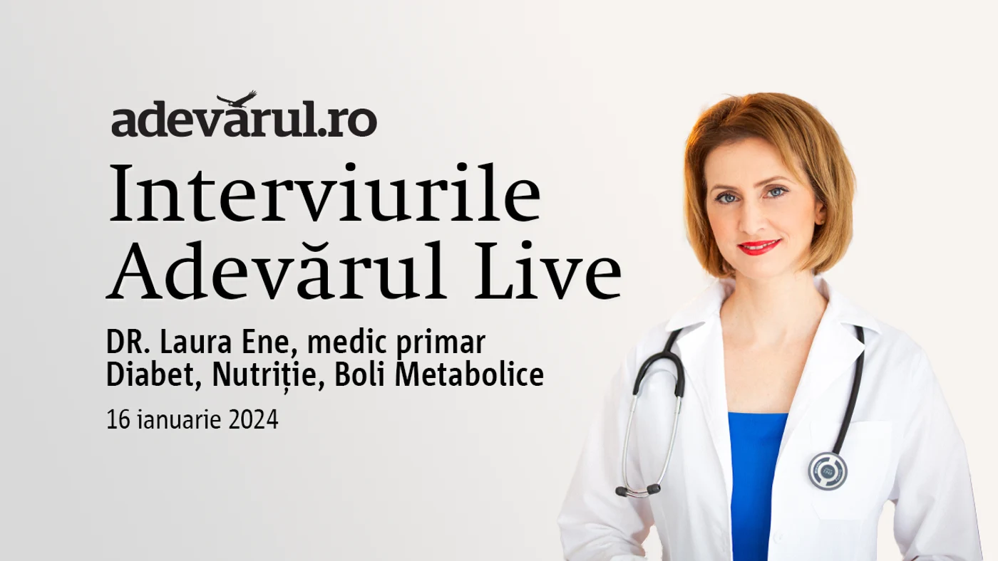 Medicul Laura Ene a fost invitatul Antoanetei Banu în emisiunea Adevărul live, unde a vorbit despre un program de slăbit