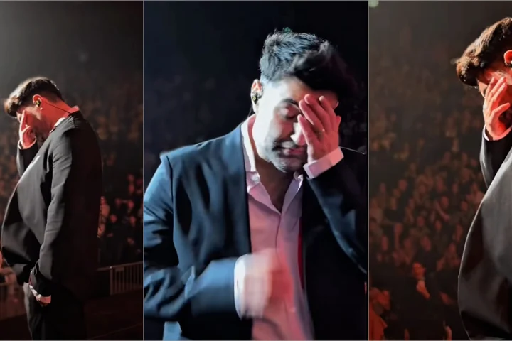 În lacrimi pe scenă! Smiley a început să plângă, dintr-o dată, în timpul unui concert. Nu a mai putut cânta după acest moment VIDEO