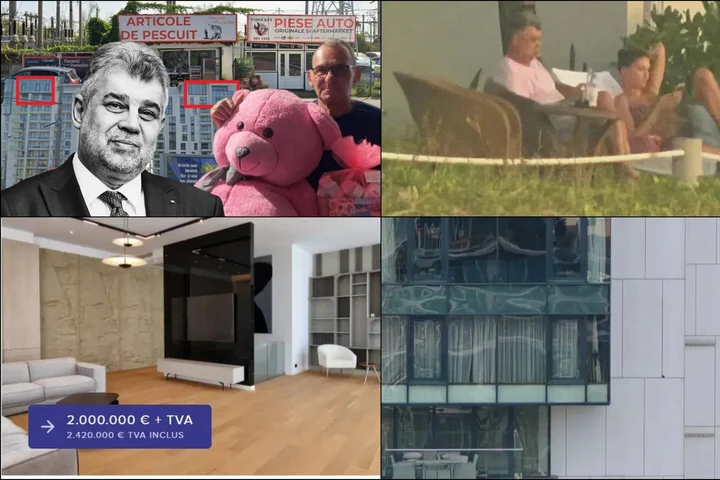 În ce lux trăiește Marcel Ciolacu cu Sorina Docuz în Capitală. Priviți duplexurile de 10 milioane de euro în care se lăfăie. Sunt dotate cu folie antidronă