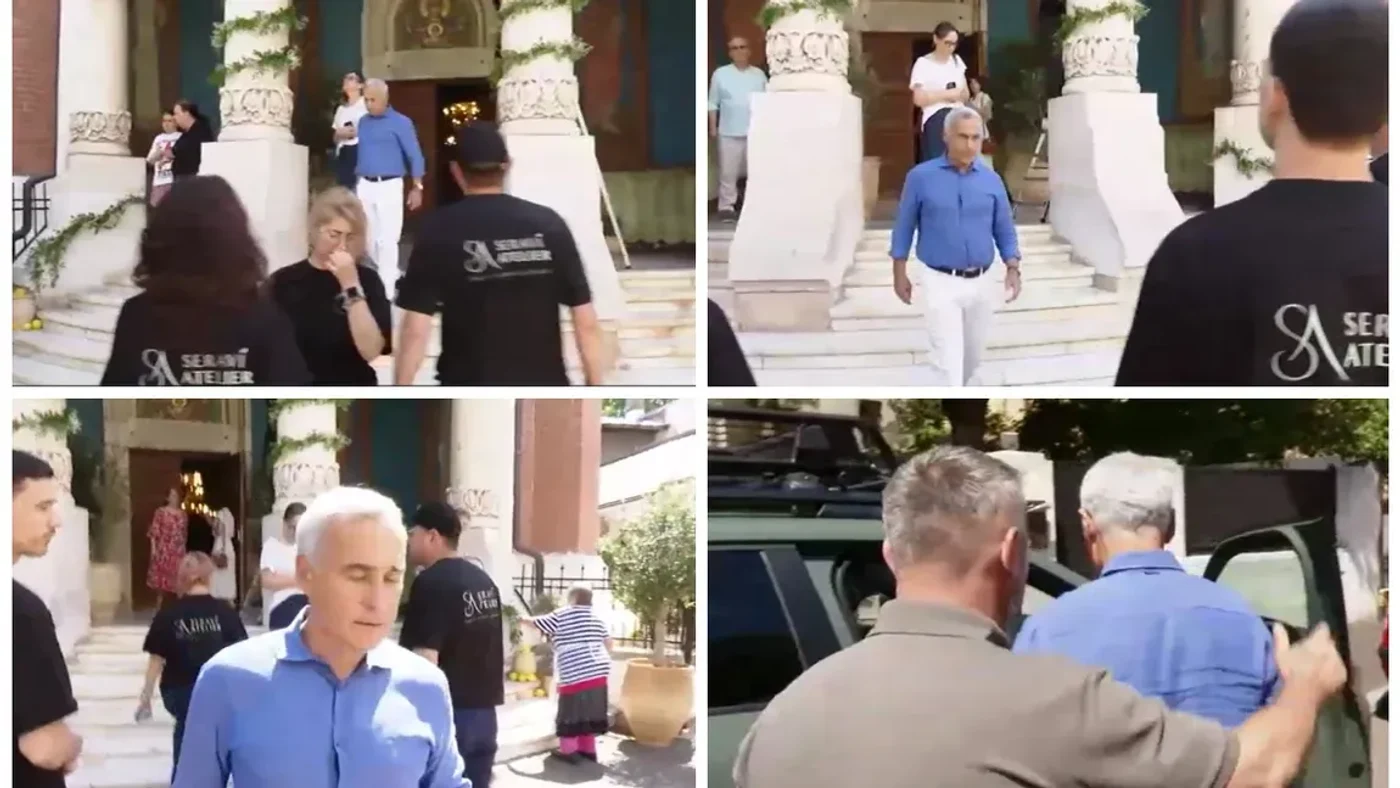 Călin Georgescu a fost pentru reculegere la nunta fiicei lui Hagi