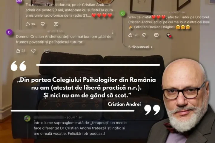 Cum se apară doctorul Cristian Andrei la acuzațiile de hărțuire sexuală: „Vă las să mă înjurați și voi”