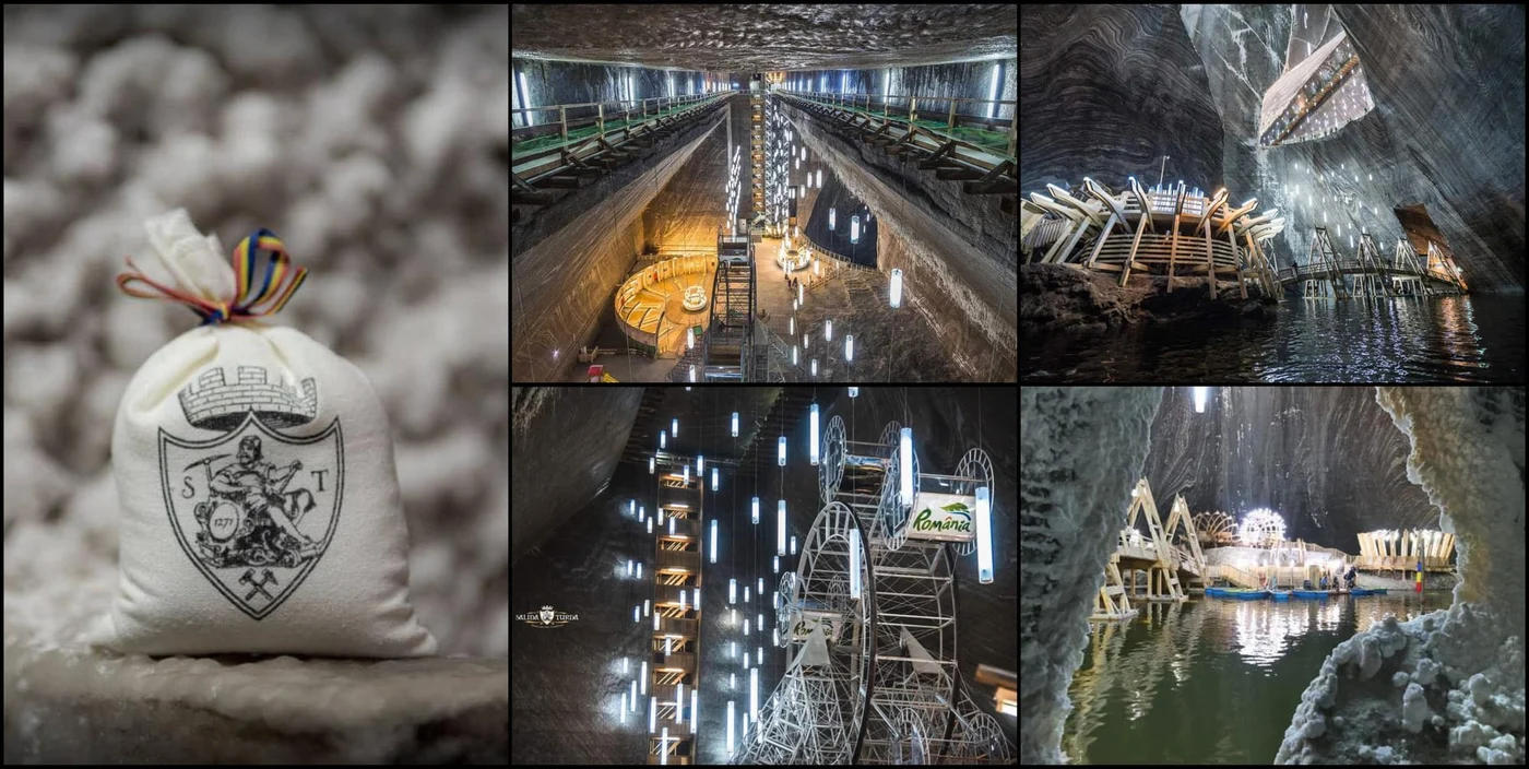 Salina Turda are cel mai impresionant parc din lume